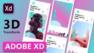 Adobe XD Update - 3D Transform - Newest feature