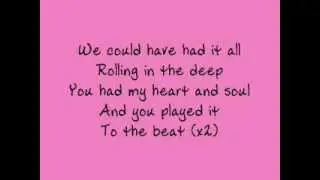 Adele - Rolling in the Deep - lyrics