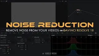 Remove Noise from Your Videos // Davinci Resolve 18 Noise Reduction Walkthrough