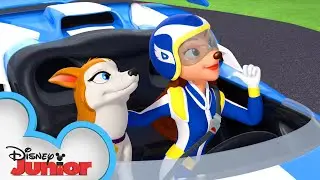 Mickey & Pluto Enter the Race 🏎️  | Mickey Mornings | Mickey Mouse Roadster Racers | @disneyjr