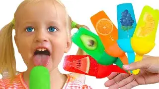 Helados de Frutas | Canción Infantil | Canciones Infantiles con Katya y Dima