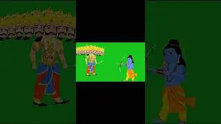 Happy dussehra green screen।Ram ravan yudh green screen video।Sri Ram green screen video