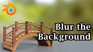 Blur the Background | Blur Effect on HDRI Background in Blender