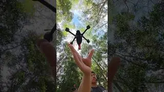 Insta360 X4 360 camera on an fpv. 4k 100fps. #insta360 #creative #drone