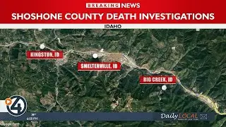 Shoshone County Sheriff’s Office investigating three separate deaths in the area