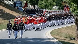 29th Commandant of the Marine Corps, retired Gen. Alfred Gray laid to rest at ANC