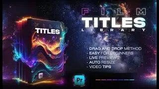 Text Animation Bundle for Adobe Premiere Pro | Kinetic Titles and Grunge Title Collection