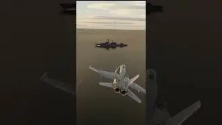 DCS: F-18 Shot Down