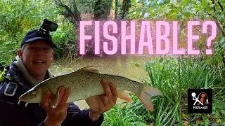 A wet days fishing on the river