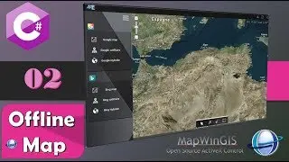 02- Offline MAP ( MapWinGIS ) C# Winform MAP CUSTOM PROVIDER