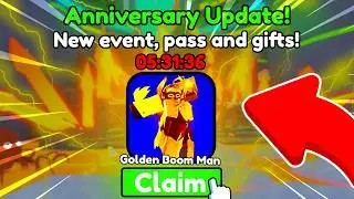 New Update 😱 GOLDEN BOOM MAN Is Coming Soon! 😎 - Roblox Toilet Tower Defense