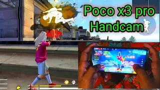 Poco x3 pro free fire gameplay test 2 finger claw handcam m1887 onetap headshot