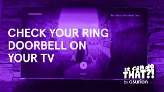 How to show your video doorbell live on your TV | It Can Do That?!