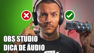 🔊 Como Corrigir Áudio Mono no OBS Studio