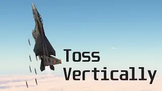 Vertical Toss Maneuver | GBU-39 & Grom-E2 | F-15E Strike Eagle & Su-34 in Dev Server (War Thunder)