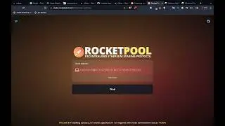 Registrando Tu Nodo con la Red usando Rocketpool en Ethereum Mainnet