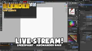 Blender Grease Pencil Speedpaint - Anomander Rake