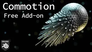Commotion Free Add-on Tutorial, All Features || Blender 2.91