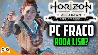 HORIZON ZERO DAWN EM PC FRACO INTEL HD RODA LISO ? #572