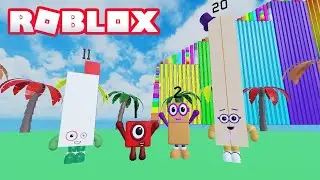 [NEW LEVELS] Numberblocks OBBY 1-20 | Roblox