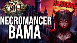 [3.25] Still TOO Much Damage Necromancer BAMA Minion League Starter Build Guide