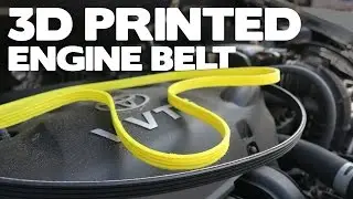 3D Printed Car Belt | Will It Run?