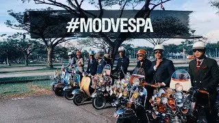 The #modvespa scene is truly #squadgoals