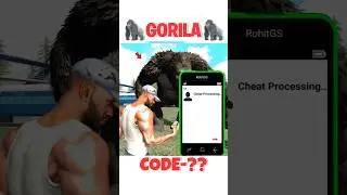 Gorilla Cheat Code in Indian bike driving 3d |Indian bike driving 3d new update |Indian bike #shorts