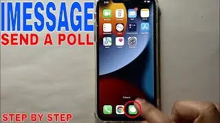 ✅  How To Send A Poll Through iMessage 🔴