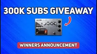 300K Giveaway Winners Announcement