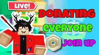 🔴Roblox Pls Donate LIVE (Donating to Viewers) 🔴Join Fast #robloxplsdonatelive