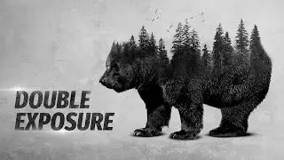 GIMP Tutorial : Double Exposure Bear Photo Manipulation