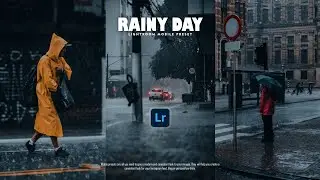 Rainy Day - Free Lightroom Mobile Presets | Cinematic Preset | Cinematic Filter | Urban Lr Preset