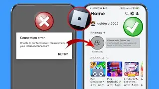 Fix Roblox Unable to Connect Server. Please Check Your Internet Connection Error