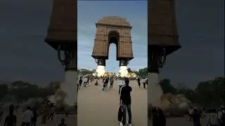 India gate concpet art.#blender #vfx #aftereffecttutorials #blendertutorial #cgi #cginstagramvideo