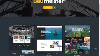 Baumeister - A Powerful Theme for Industry and Manufacturing        V