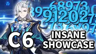 「Neuvillette」C6 Insane Showcase | Genshin Impact