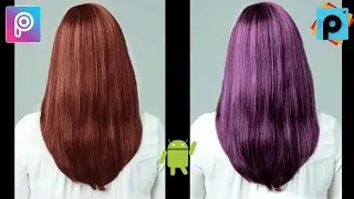 Cambiar el color del cabello en tus fotos en PicsArt app Android tutorial español