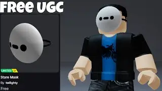 Free UGC Limited! How To Get Stare Mask In Paint 'em | Roblox | Free UGC