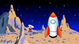 Обучающие мультфильмы для детей от 12 месяцев про космос. Учимся читать по слогам складам. Склад ПО