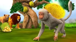 बंदर सुनहरा कटहल चोर Bandar Sone Ka Kathal Chor ki Kahani Monkey Steal Jackfruit Hindi Moral Story