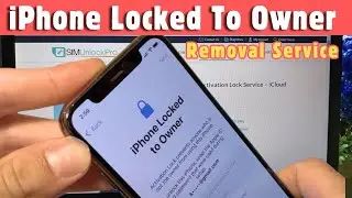 How To Bypass iPhone Locked To Owner With IMEI | iCloud Lock Remove (2024)