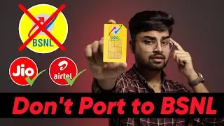 Port Jio or Airtel to BSNL ? | ❌ BSNL Problems | 4G & 5G Network ? BSNL SIM Review in Hindi