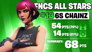 🏆13TH PLACE IN FNCS ALL-STAR FINALS(+$1800)🏆