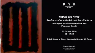 Rothko and Roma: An Encounter with Art and Architecture