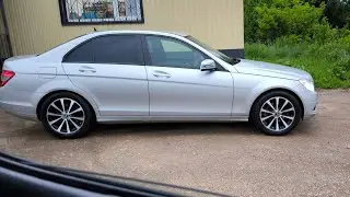 Перетяжка сиденья от Мерседес. Seat repair Mercedes Benz c250 w204.