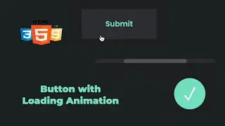 Button with Loading Animation - HTML CSS JavaScript (Anime.js)