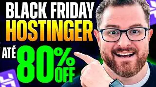 É AGORA! 🖥️ 80% OFF na Hostinger – Tenha Seu Site na Black Friday! 🌐