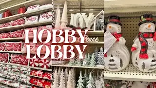 CHRISTMAS SHOPPING AT HOBBY LOBBY 2024