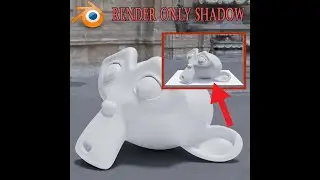 Blender tip - How to render only shadow